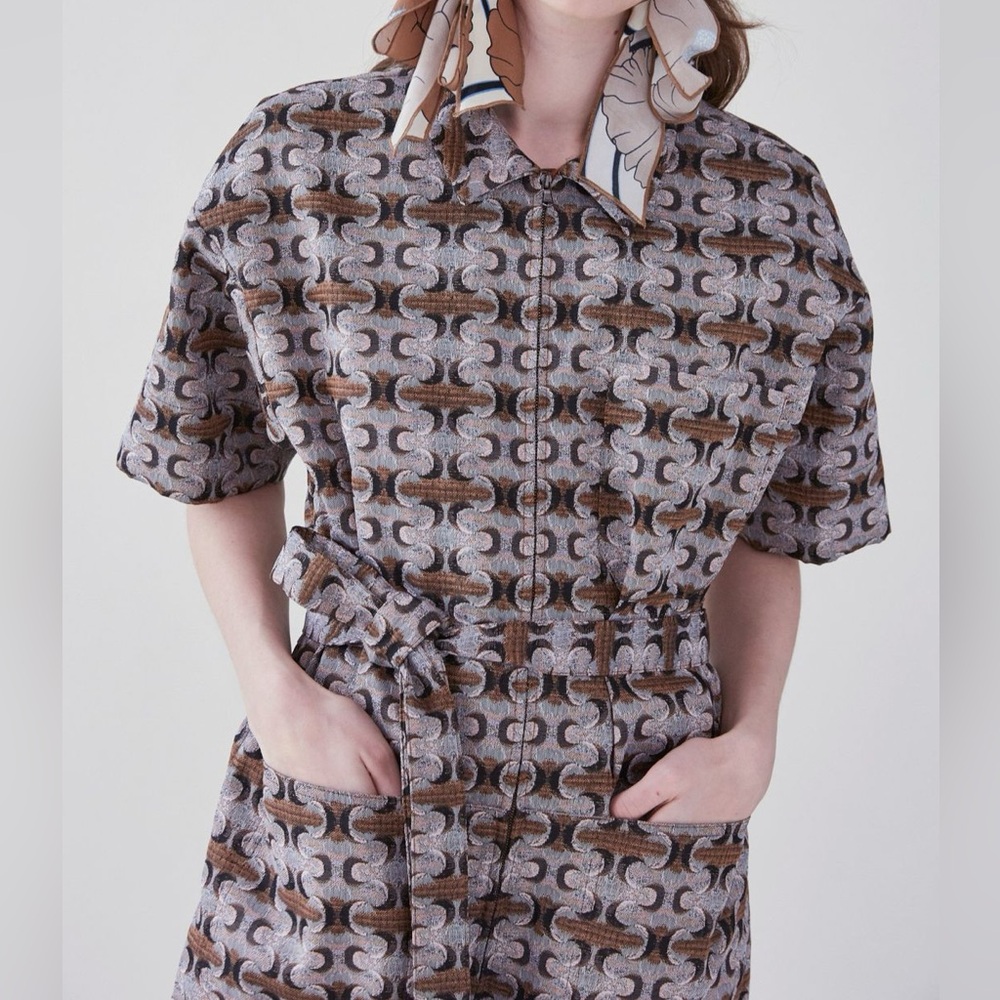 Rachel Comey Maxfield Jumpsuit - Puzzle Jacquard